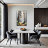 Foggy Spruce Forest Dining Room Demo