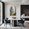 Foggy Spruce Forest Dining Room Demo