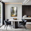 Foggy Spruce Forest Dining Room Demo