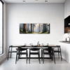 Foggy Spruce Forest Dining Room Demo