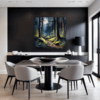 Forest in Full Moon Dining Room Demo
