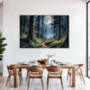 Forest in Full Moon Dining Room Demo