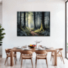 Forest in Full Moon Dining Room Demo