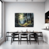 Forest in Full Moon Dining Room Demo