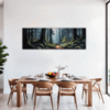 Forest in Full Moon Dining Room Demo