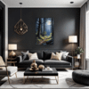 Forest in Full Moon Living Room Demo