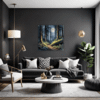 Forest in Full Moon Living Room Demo