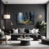 Forest in Full Moon Living Room Demo