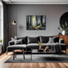 Forest in Full Moon Living Room Demo