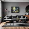 Forest in Full Moon Living Room Demo