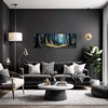 Forest in Full Moon Living Room Demo