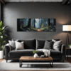 Forest in Full Moon Living Room Demo