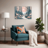 Forest Path Living Room Demo