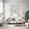 Forest Path Living Room Demo