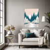 Forest Path Living Room Demo