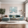 Forest Path Living Room Demo