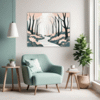 Forest Path Living Room Demo