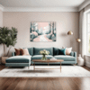 Forest Path Living Room Demo