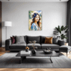 Free Spirit Hippie Girl Living Room Demo