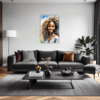 Free Spirit Hippie Girl Living Room Demo
