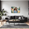 Free Spirit Hippie Girl Living Room Demo
