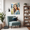Free Spirit Hippie Girl Living Room Demo