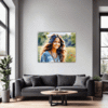 Free Spirit Hippie Girl Living Room Demo