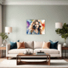 Free Spirit Hippie Girl Living Room Demo