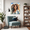 Free Spirit Hippie Girl Living Room Demo
