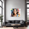 Free Spirit Hippie Girl Living Room Demo