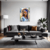 Free Spirit Hippie Girl Living Room Demo
