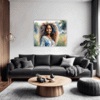 Free Spirit Hippie Girl Living Room Demo