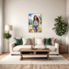 Free Spirit Hippie Girl Living Room Demo