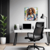 Free Spirit Hippie Girl Office Demo