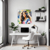 Free Spirit Hippie Girl Office Demo