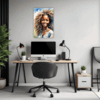Free Spirit Hippie Girl Office Demo