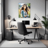 Free Spirit Hippie Girl Office Demo