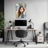 Free Spirit Hippie Girl Office Demo