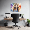Free Spirit Hippie Girl Office Demo