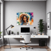 Free Spirit Hippie Girl Office Demo