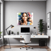 Free Spirit Hippie Girl Office Demo