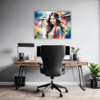 Free Spirit Hippie Girl Office Demo