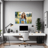 Free Spirit Hippie Girl Office Demo
