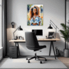 Free Spirit Hippie Girl Office Demo