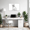 French Bulldog Pup Office Demo