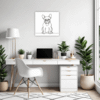French Bulldog Pup Office Demo