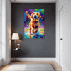 Friendly Labrador Retriever Hallway Demo