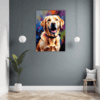 Friendly Labrador Retriever Hallway Demo