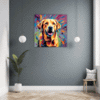 Friendly Labrador Retriever Hallway Demo