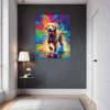 Friendly Labrador Retriever Hallway Demo